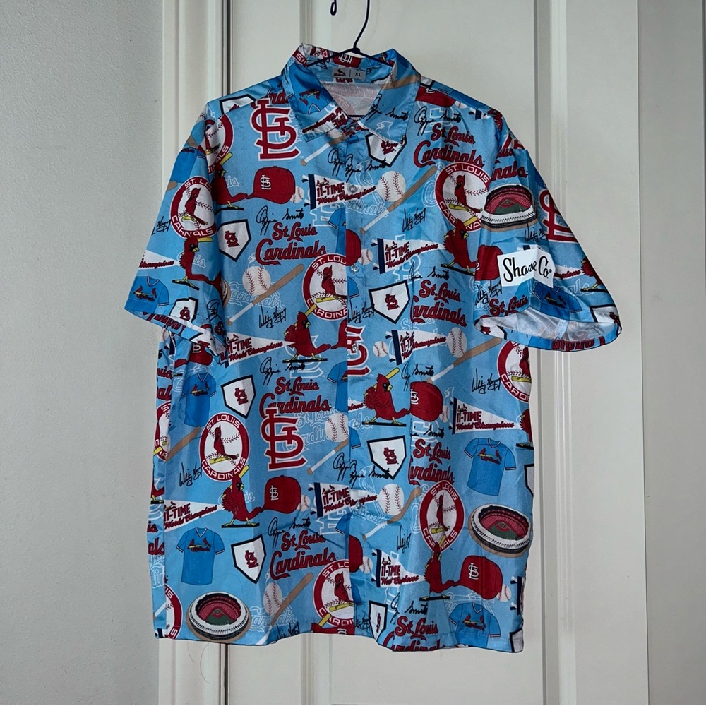 St. Louis Cardinals Hawaiian Shirt